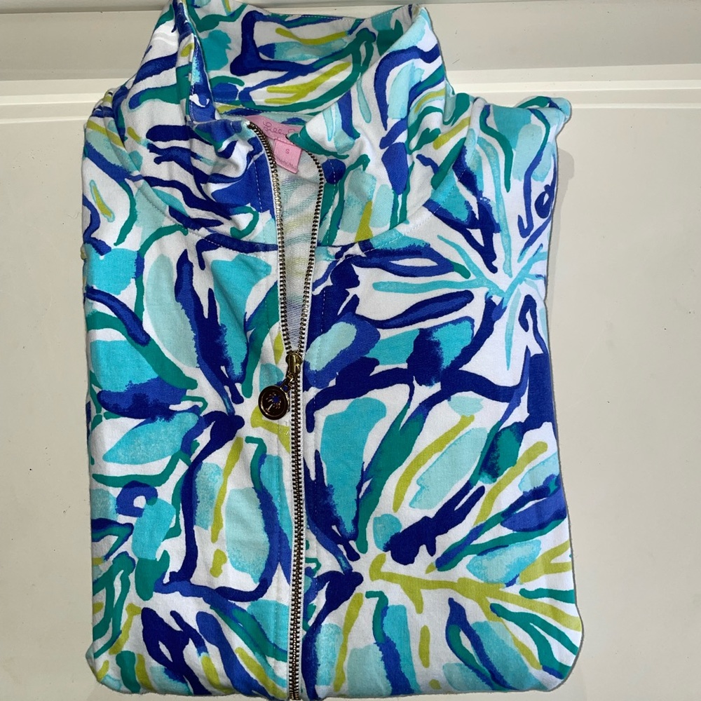 Lily Pulitzer full-zip light-weight